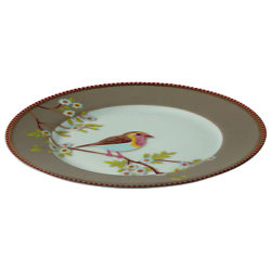 PiP Studio Early Bird Plate Khaki